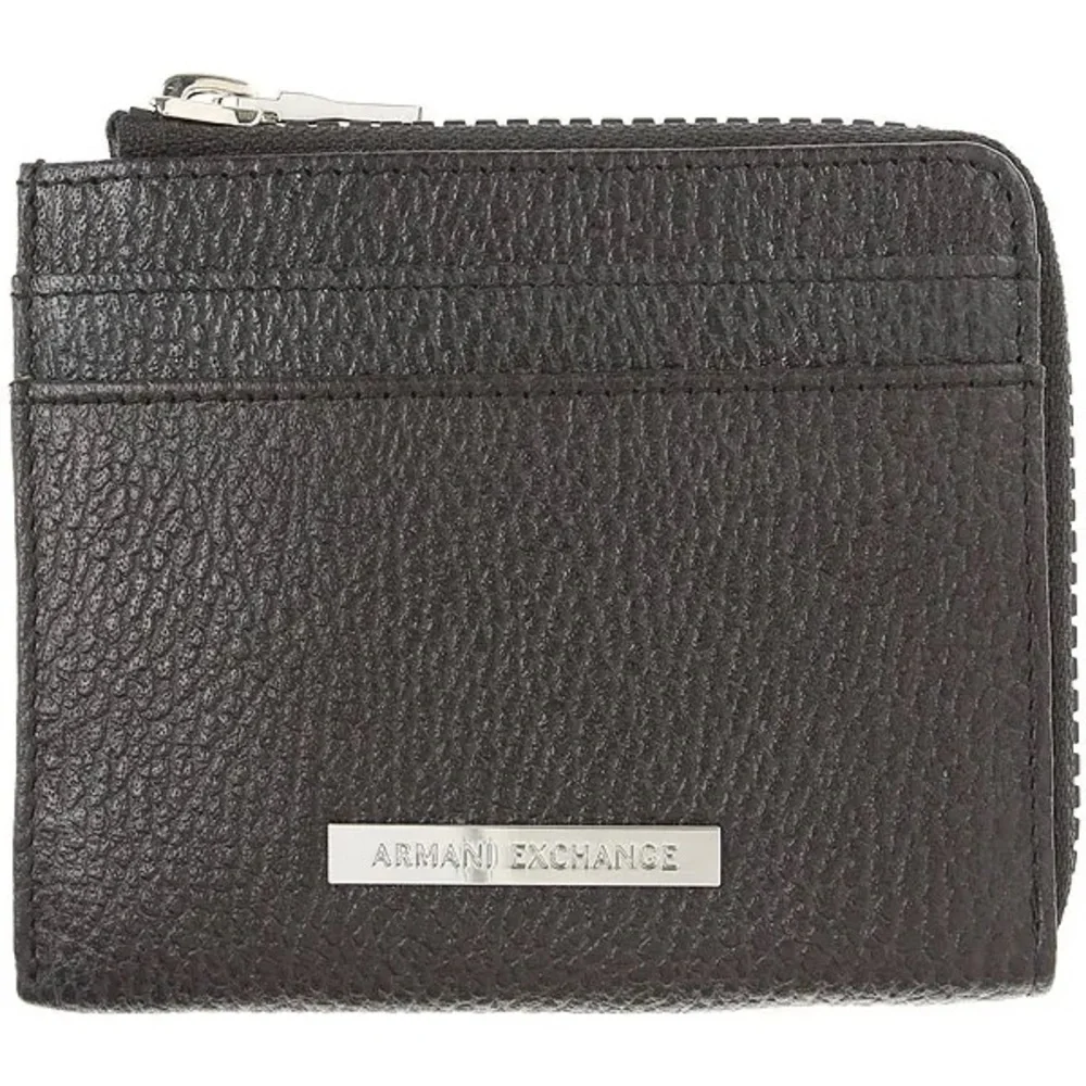 Armani Exchange- Men’s Zip Around Cardholder Wallet- NWOT